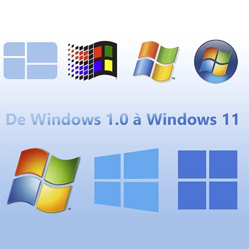 évolution logo Windows